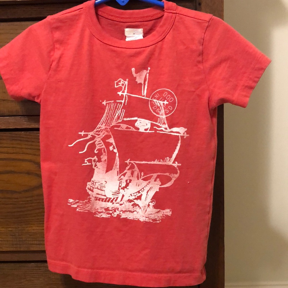 Crewcuts pirate beach shirt size 3 excellent condition